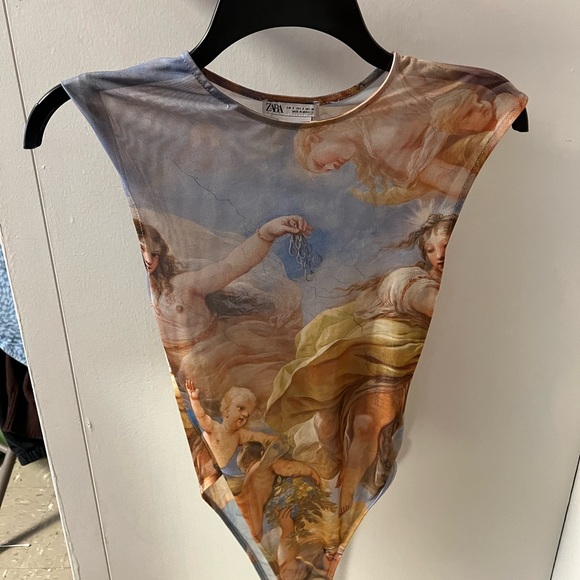 Zara Tops - ZARA body see through size S